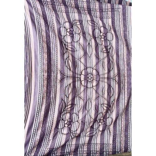 Printed Poly Cotton Bed Sheet - Color: Different Available