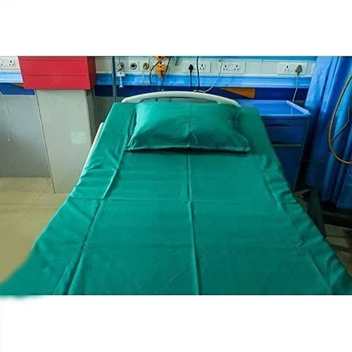 Plain Hospital Bed Sheet - Color: Different Available