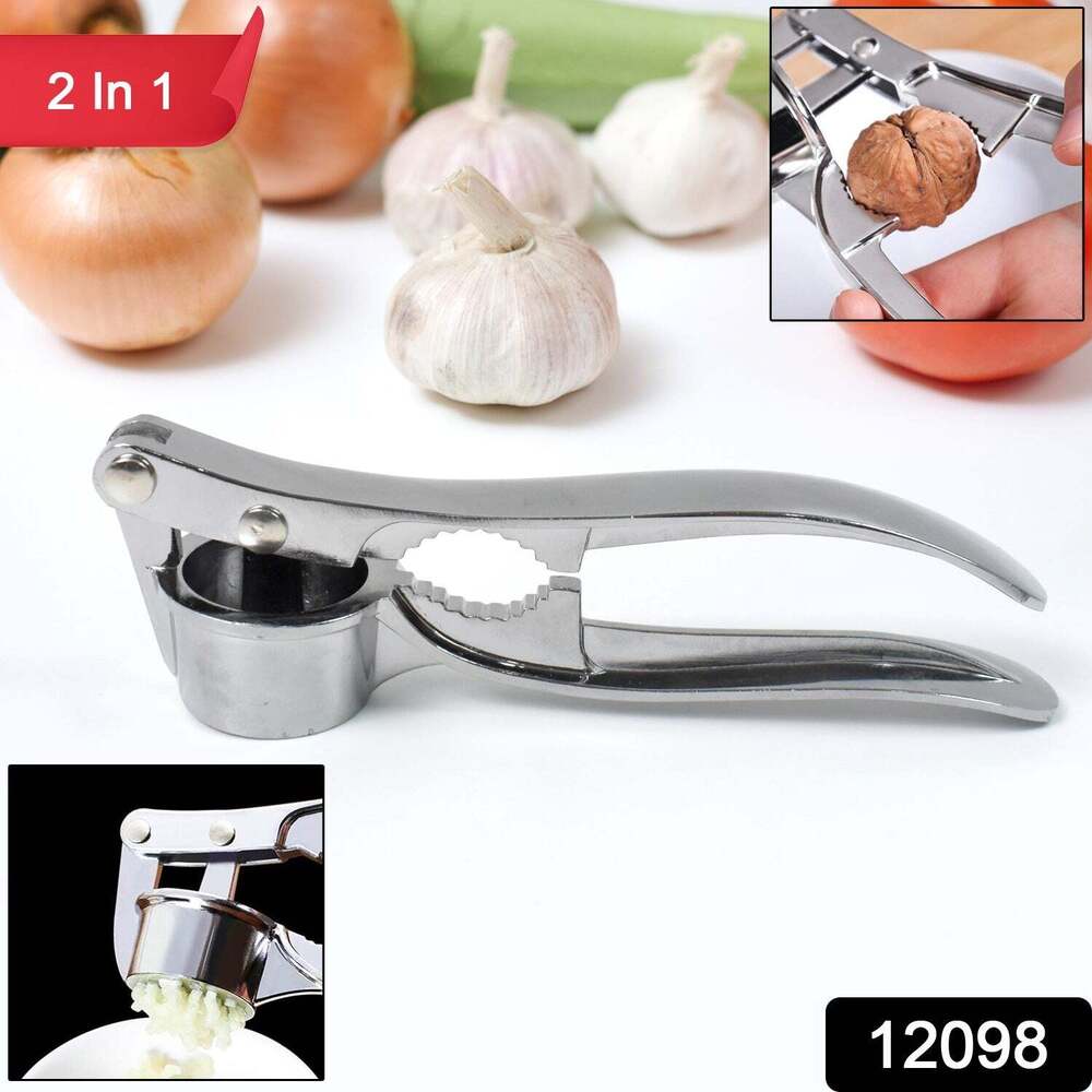 2 In1 Garlic Masher Premium Garlic Press & Walnut Crackers Opener - Application: Industrial