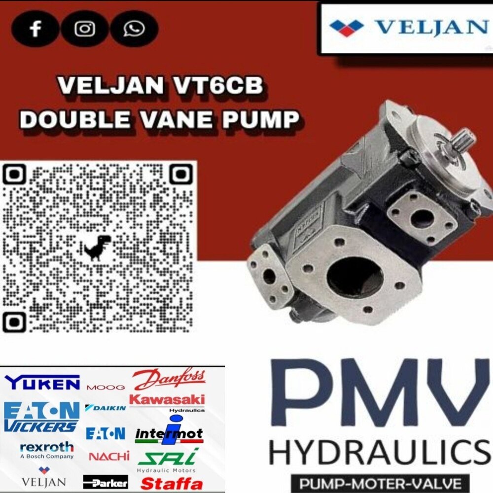 VELJAN VT6CB DOUBLE VANE PUMP