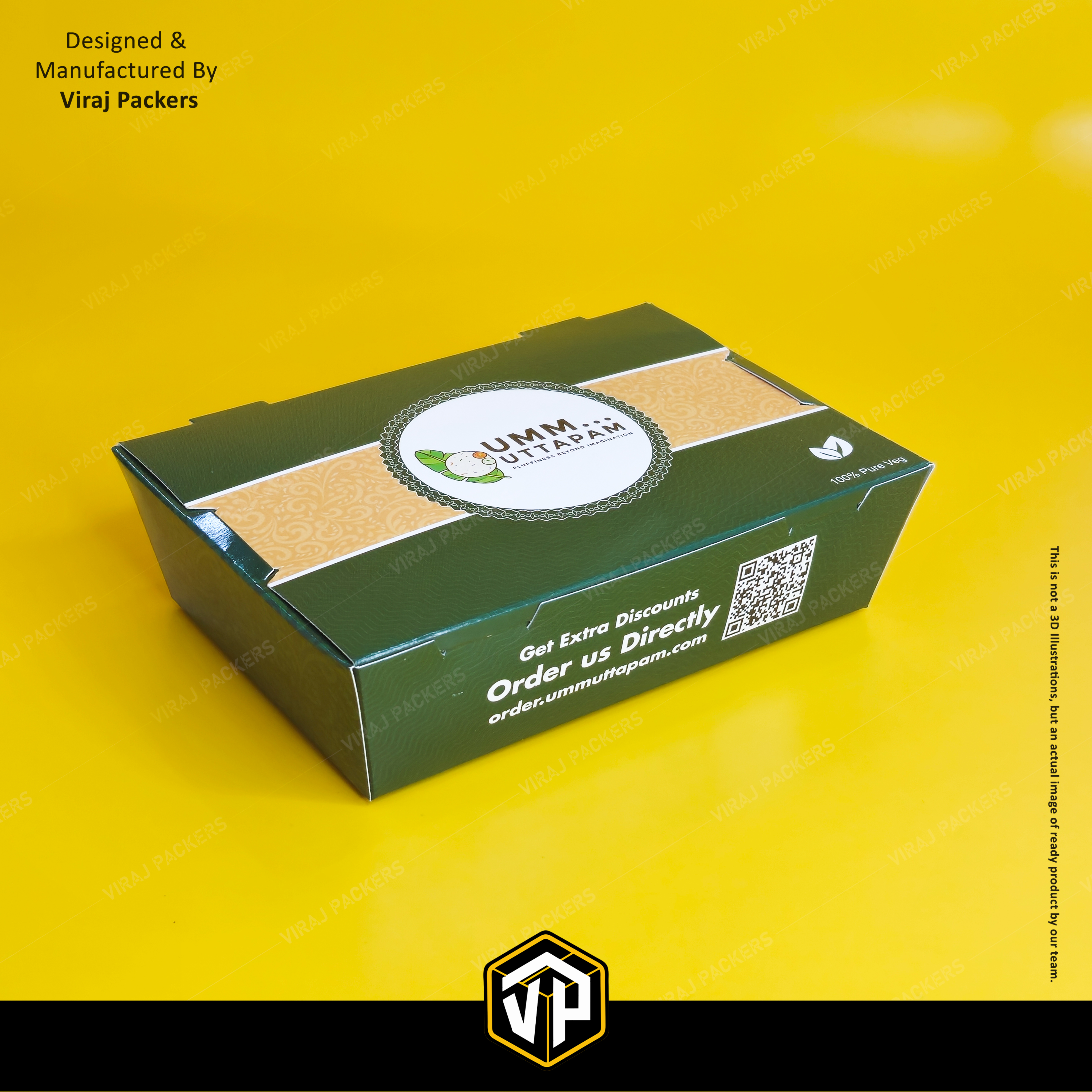 Uttapam Packaging