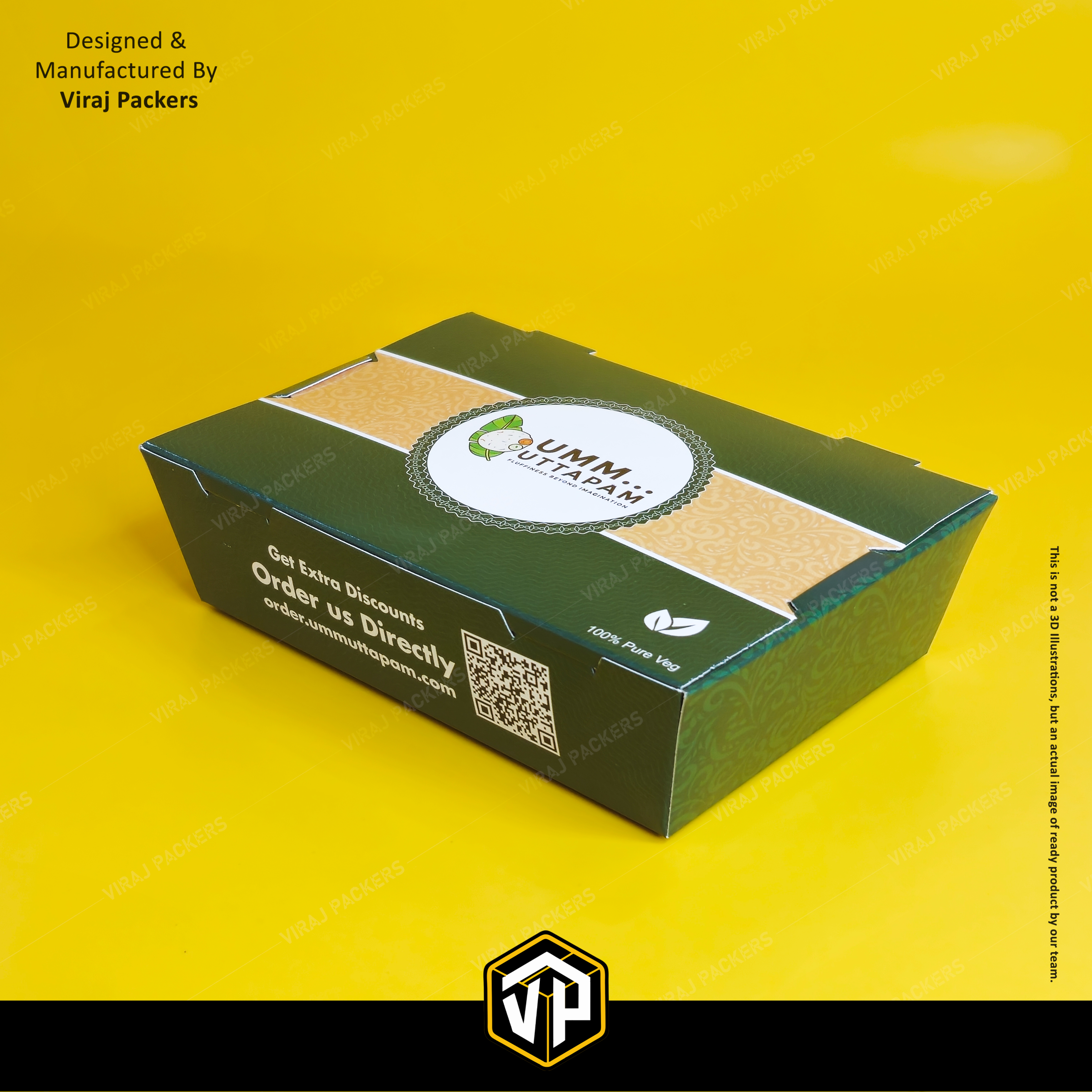 Uttapam Packaging
