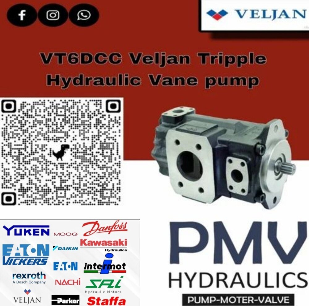 VT6DCC Veljan Tripple Hydraulic Vane pump