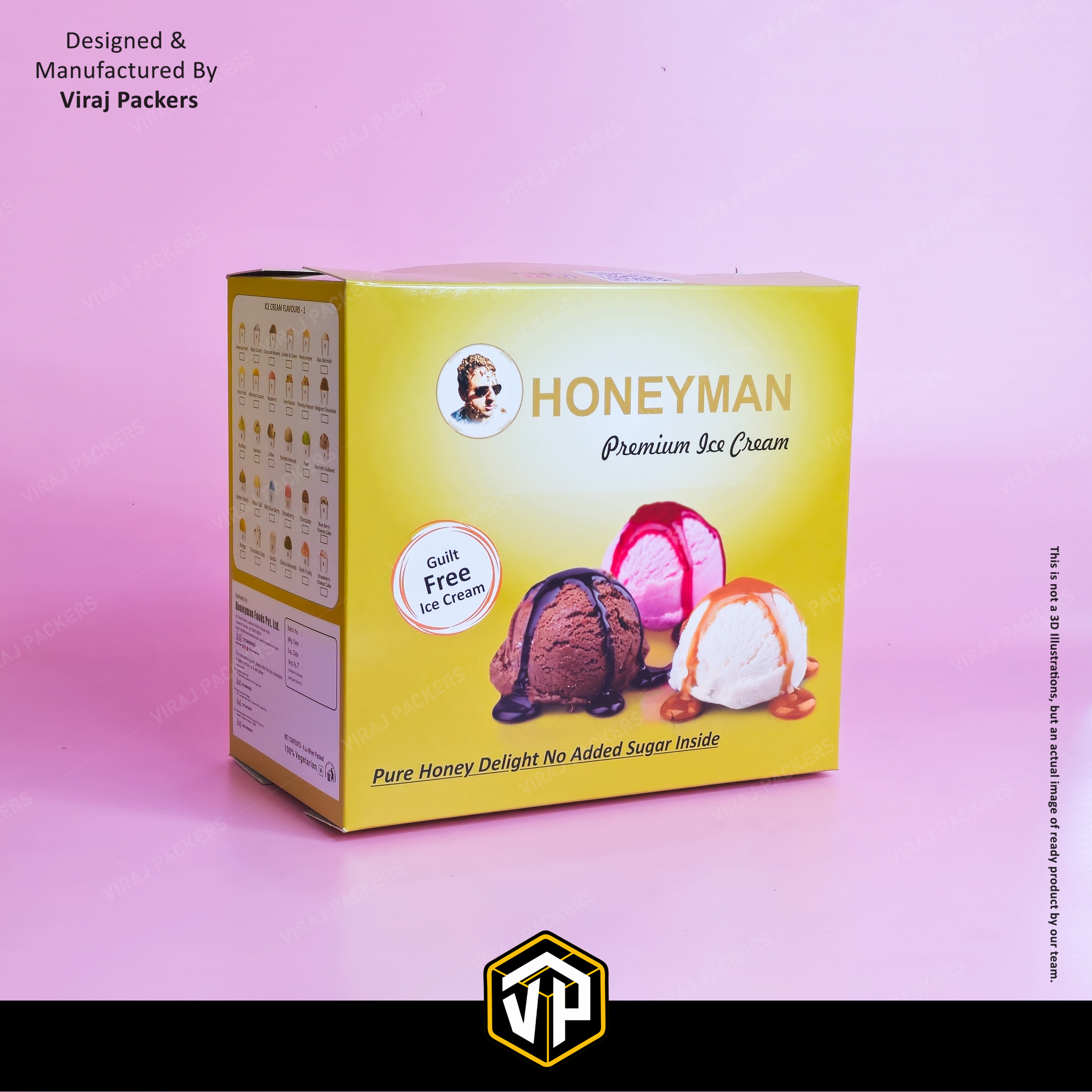 Customize  Icecream Packaging Boxes