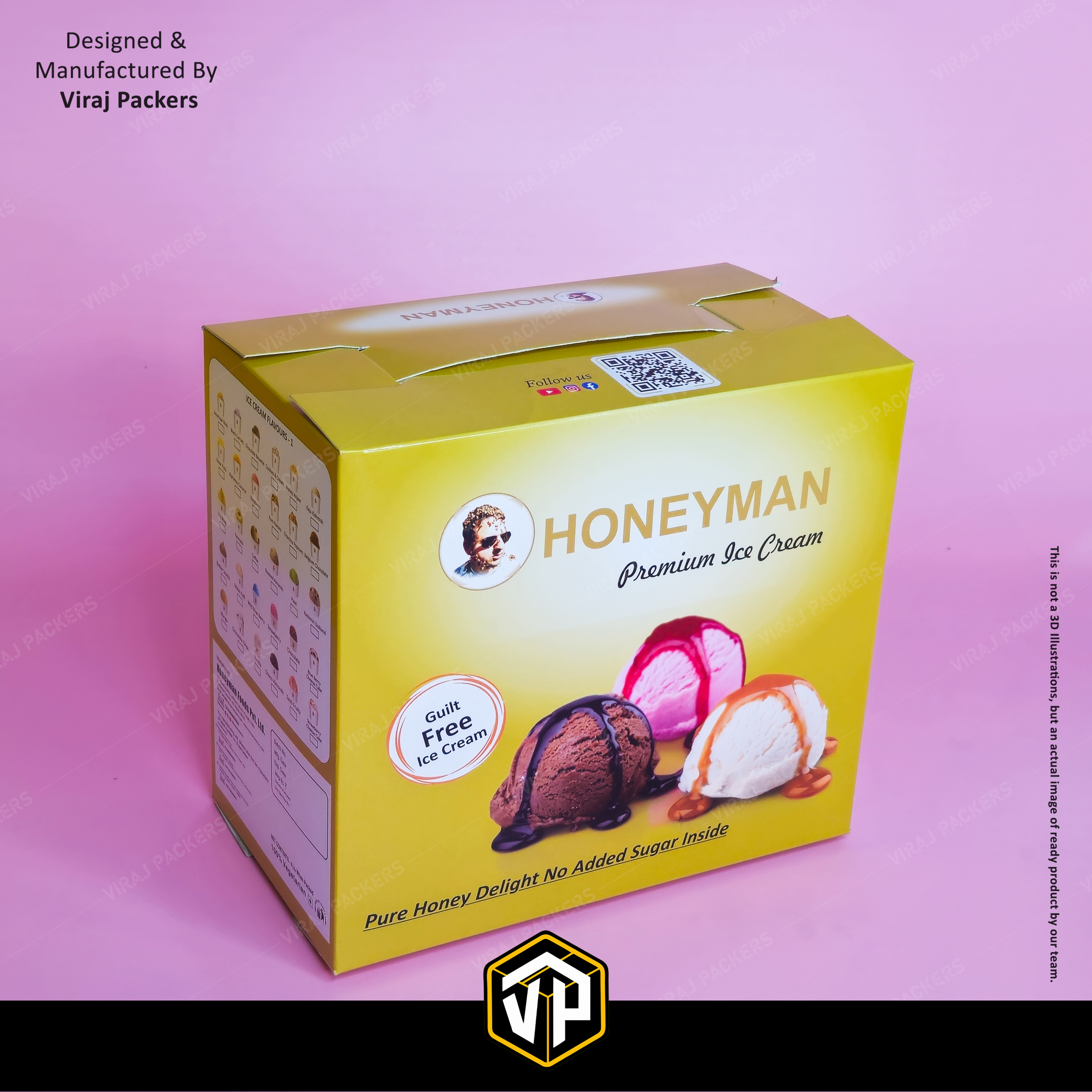 Customize Icecream Packaging Boxes