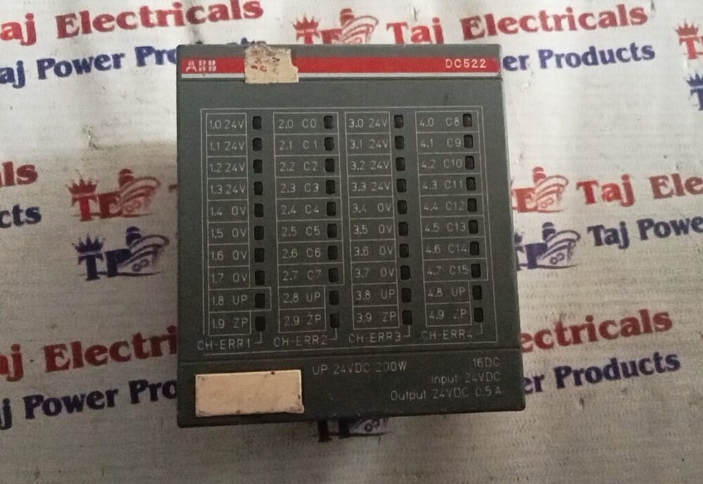 Abb Dc522 डिजिटल इनपुट आउटपुट मॉड्यूल