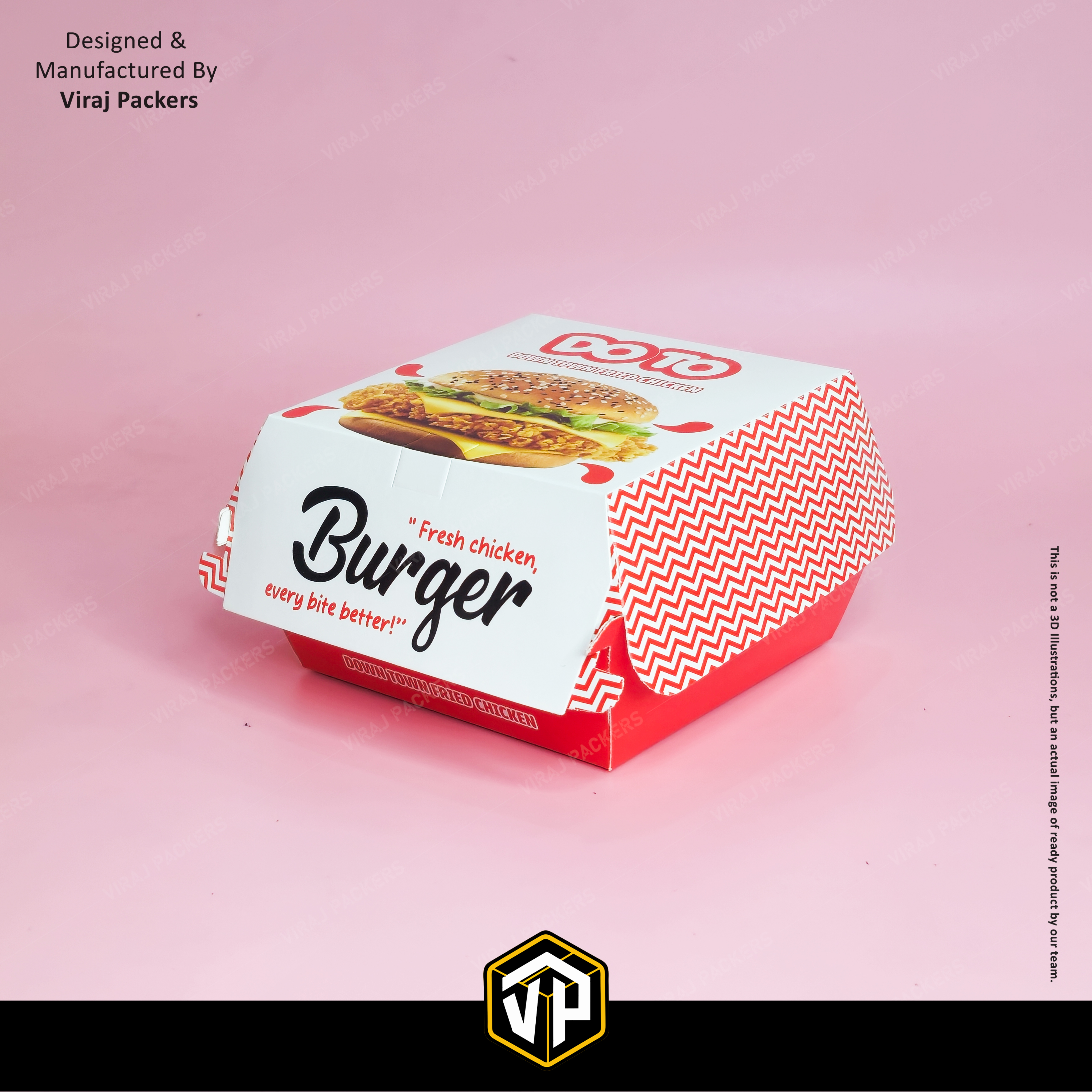 CUSTOMIZE BURGER BOXES