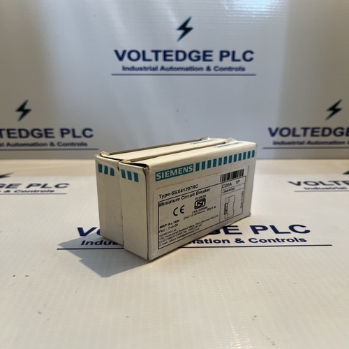 Siemens Miniature Circuit Breaker - C20a 1p 240/415v, Compact Design For Overcurrent Protection In Moderate-load Circuits, Din-rail Mountable With High Breaking Capacity