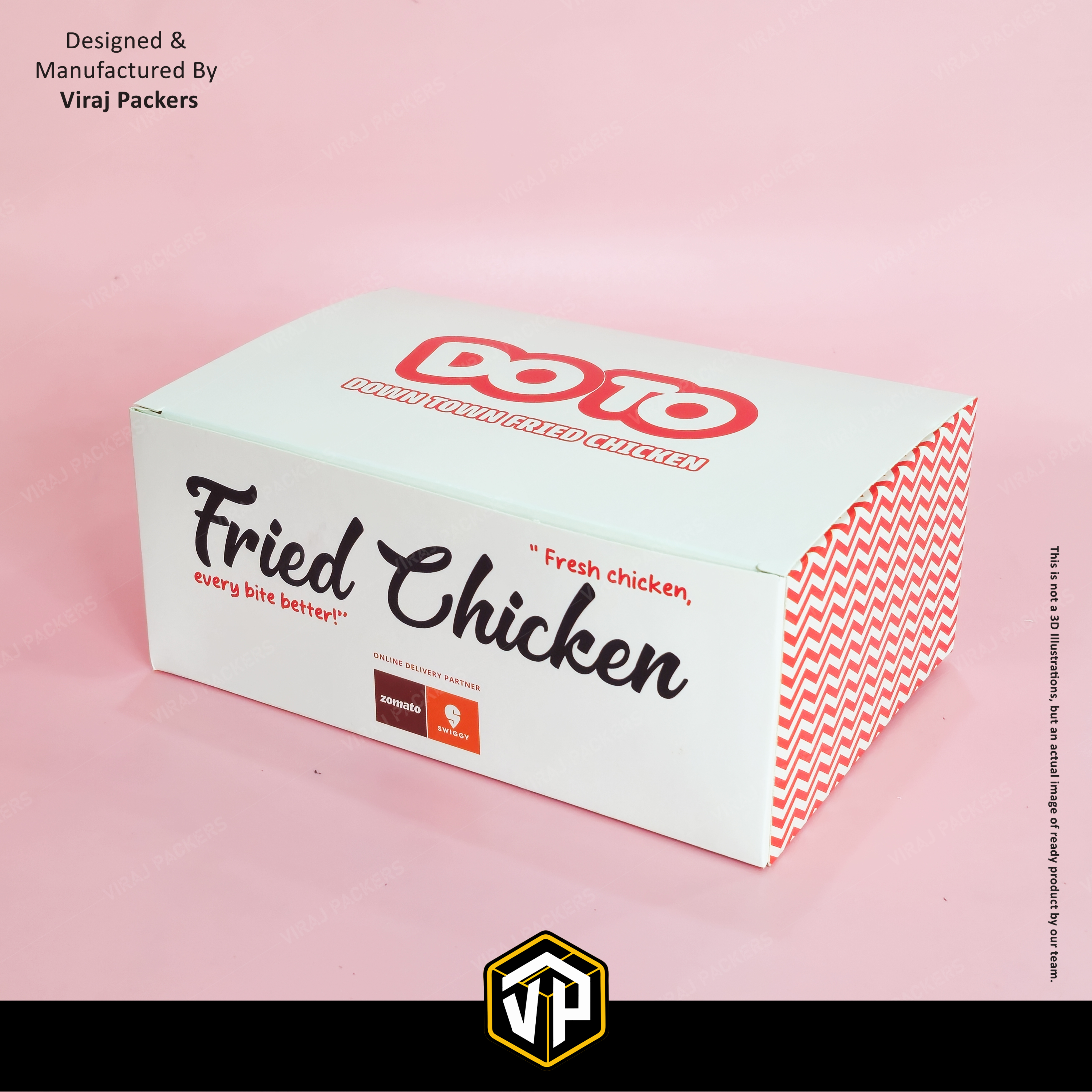 FRIED CHICKEN PACKAGING BOXES