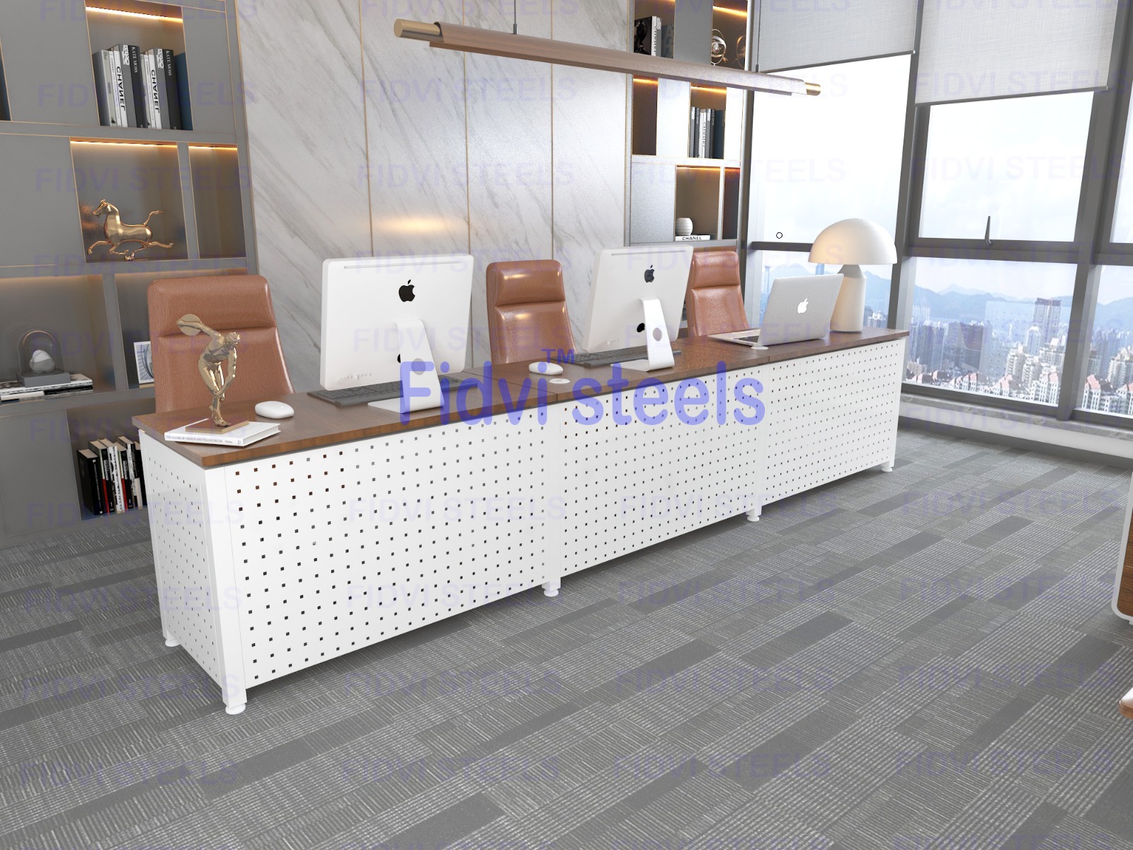 Linear Office Workstation (Single side & Double side Seating)