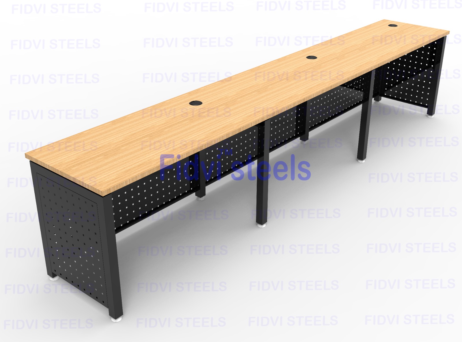 Linear Office Workstation (Single Side & Double Side Seating)