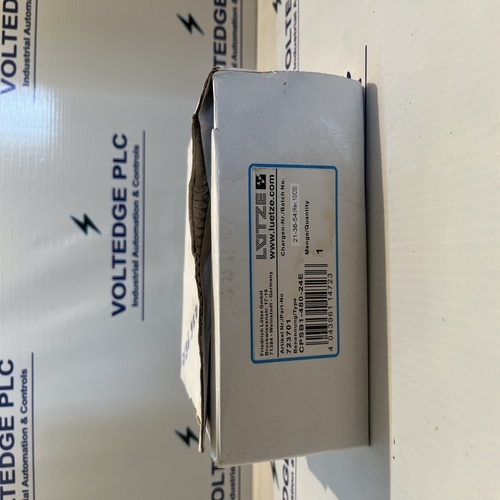 Lutze Cpsb1-480-24e Power Supply 723701 Input 200-240 Vac Output 24vdc 20a - Efficiency: Na