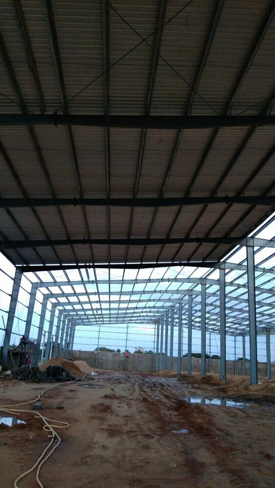 Prefabricated Industrial Building - Color: As Per Requirement