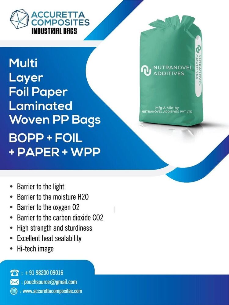 Open Mouth And Pasted Bottom Paper Sacks - High-quality Paper, Different Available Sizes, Various Colors - Embossed Surface For Enhanced Grip, Eco-friendly Design