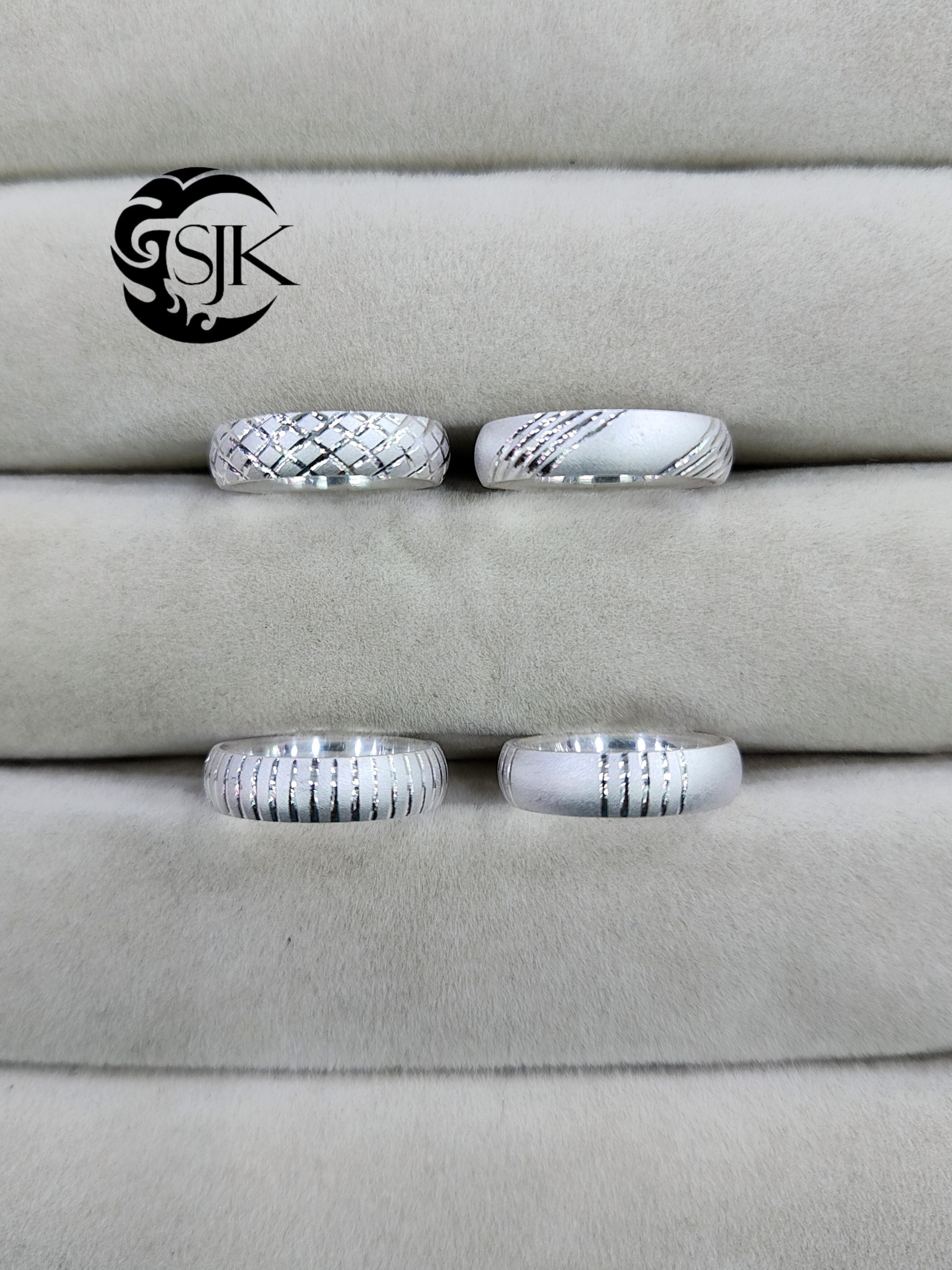Silver Cnc Challa Rings at INR in Kolkata Sangita Jewellerys