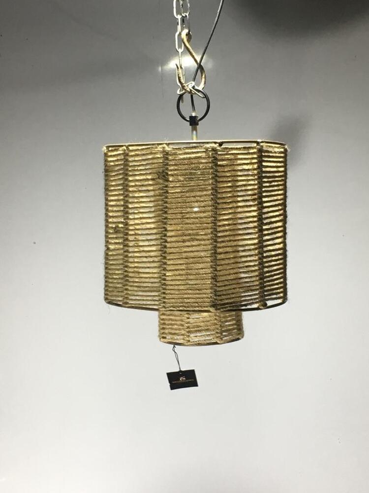 Jute Lamps - Light Source: Energy Saving