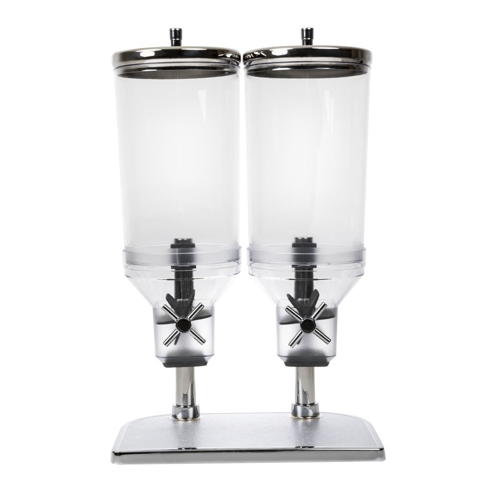Stainless Steel Double Juice Dispenser