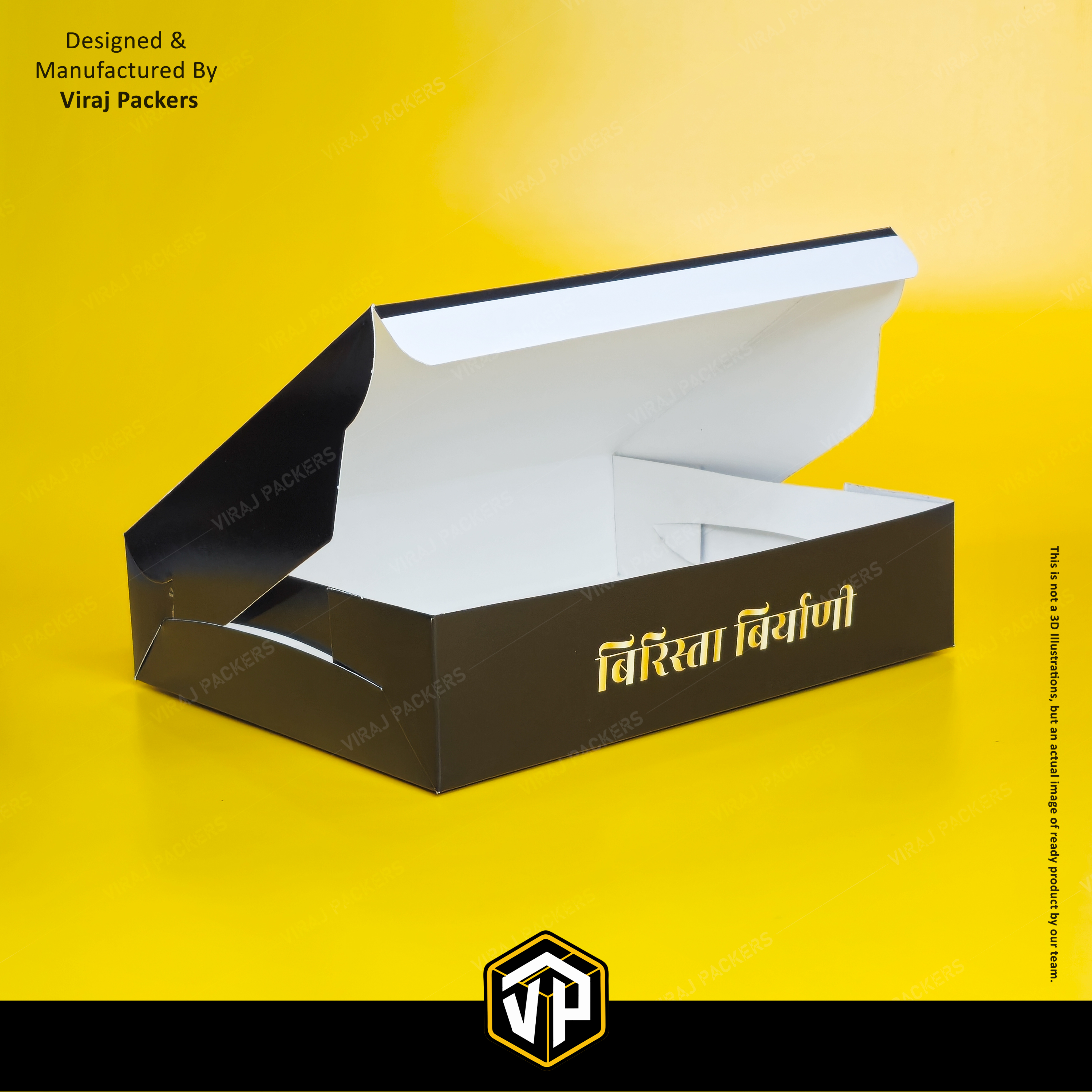 CUSTOMIZE BIRYANI PACKAGING BOX