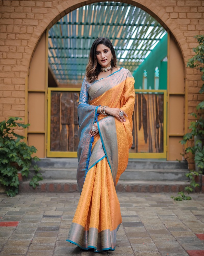 kanjivram silk saree