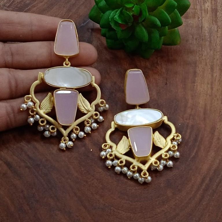 Handmade Brass Earrings