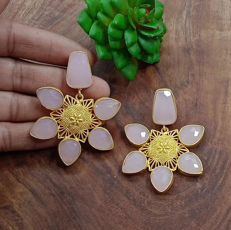 Handmade Brass Earrings