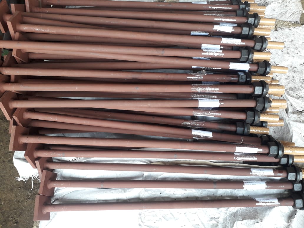Astm A193 Grade B7 Foundation Bolts Manufacturer - Color: Gray