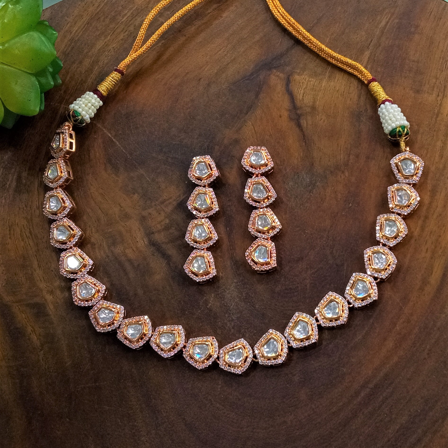 Kundan Necklace Set