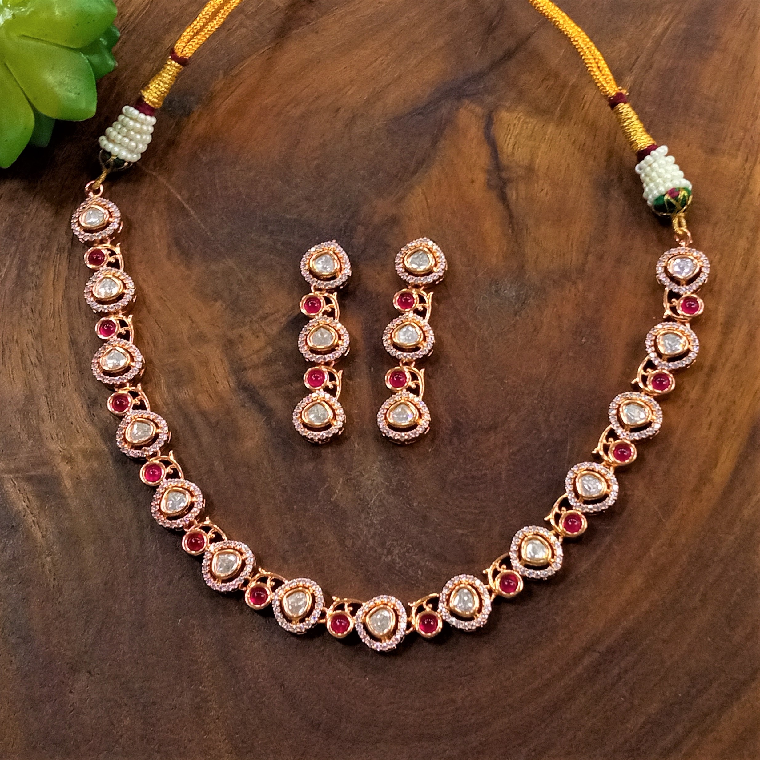 Kundan Necklace Set