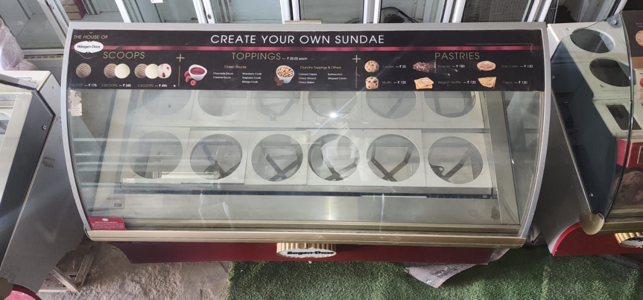 Used Italian Ice Cream Counter - Design: Modern