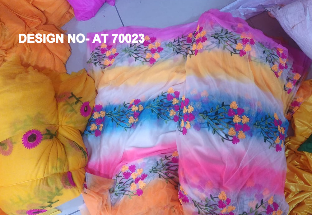 Galaxy Embroidery - Good Quality Material, Full Size | Intricate Threadwork, Shiny Finish, Stretchable, Washable, Beautiful Celestial Pattern
