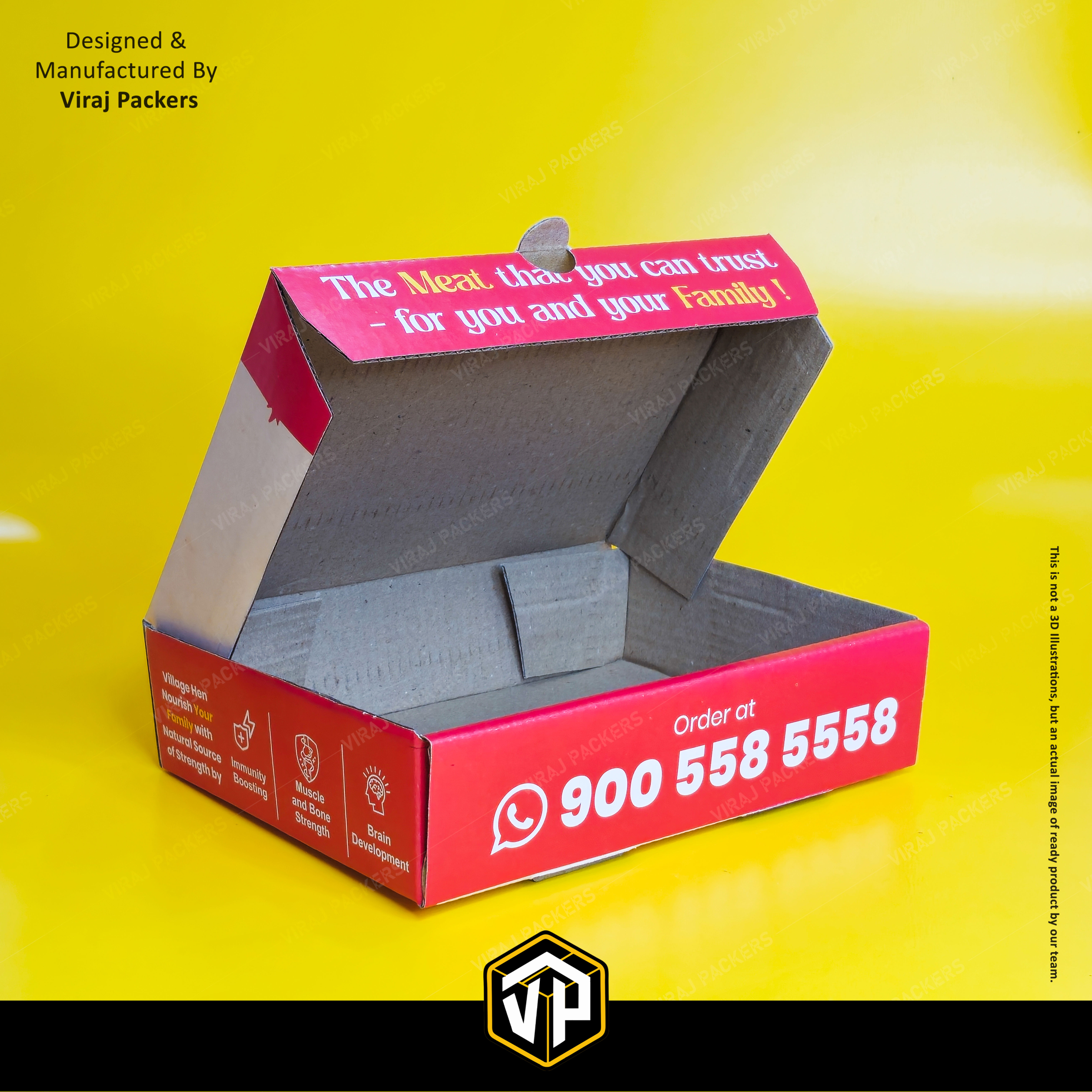 CHICKEN PACKAGING BOX