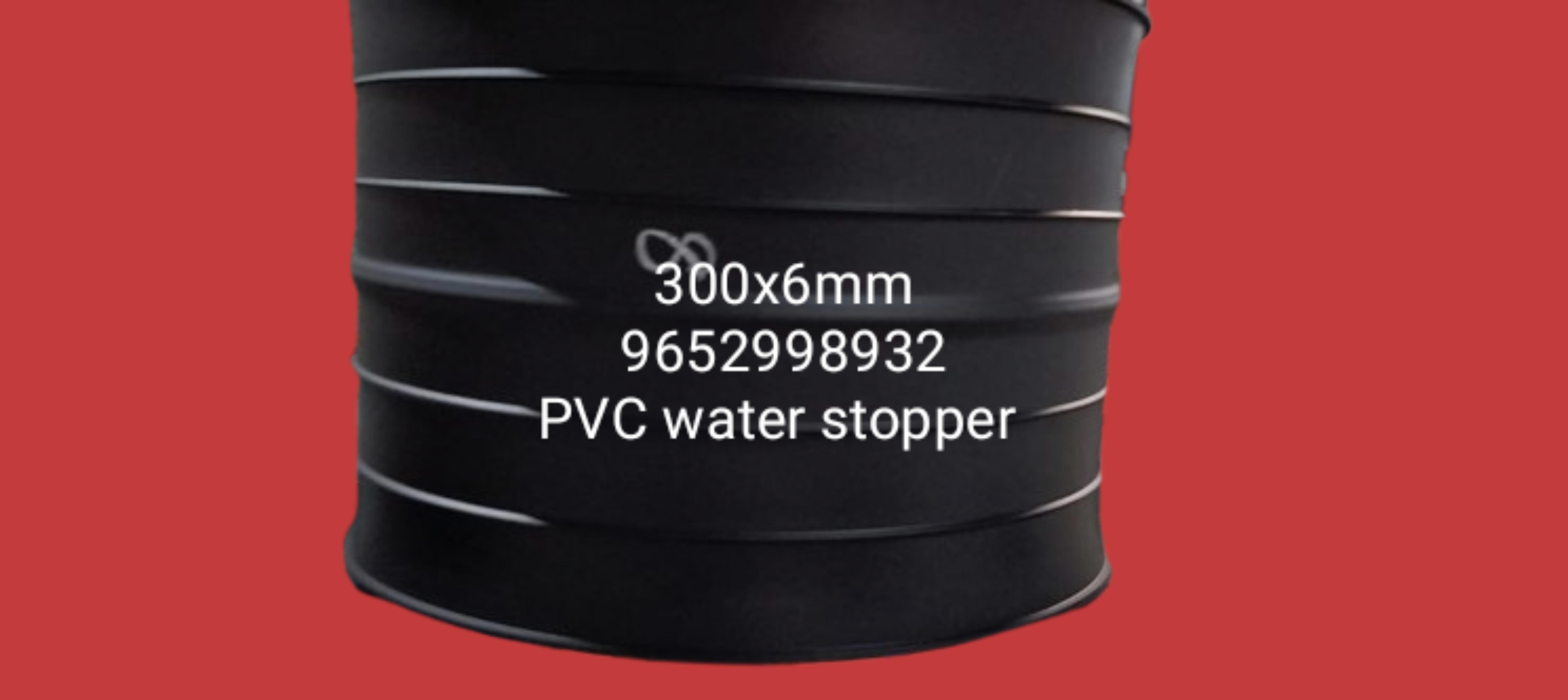 Sandhyaflex 300x6mm PVC Water Stopper