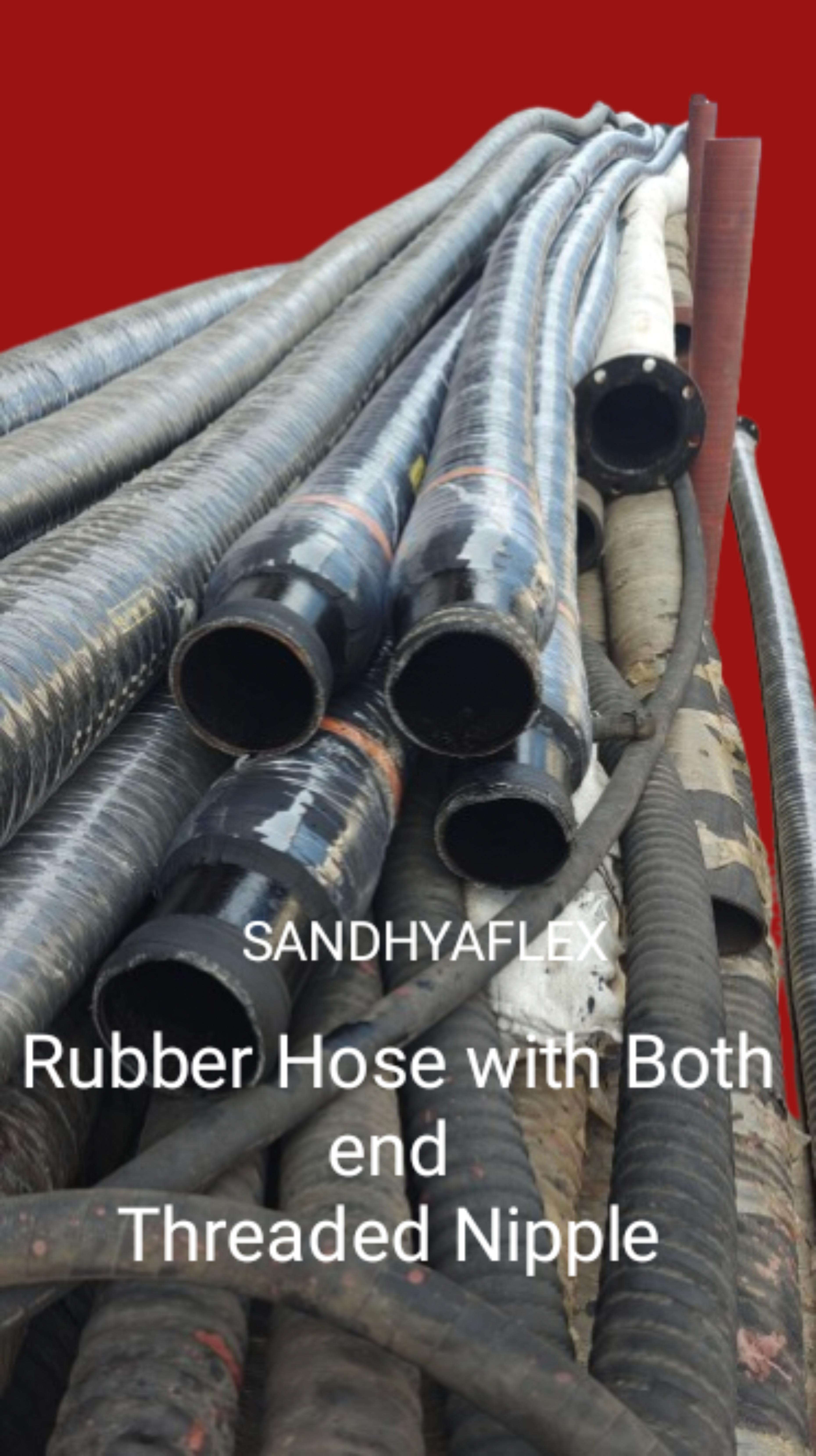 BSP Threated Nipple Rubber Hose