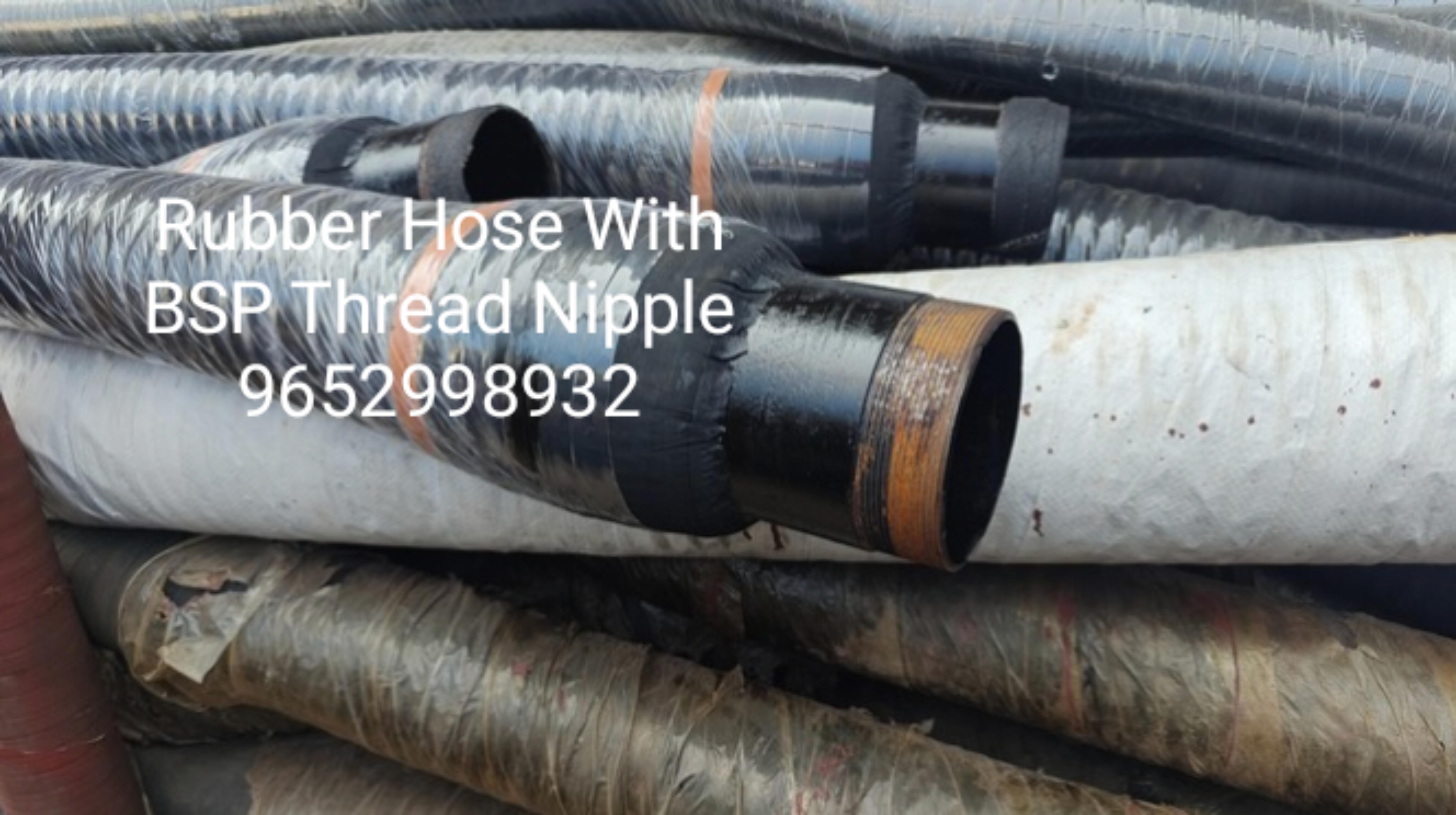 BSP Threated Nipple Rubber Hose
