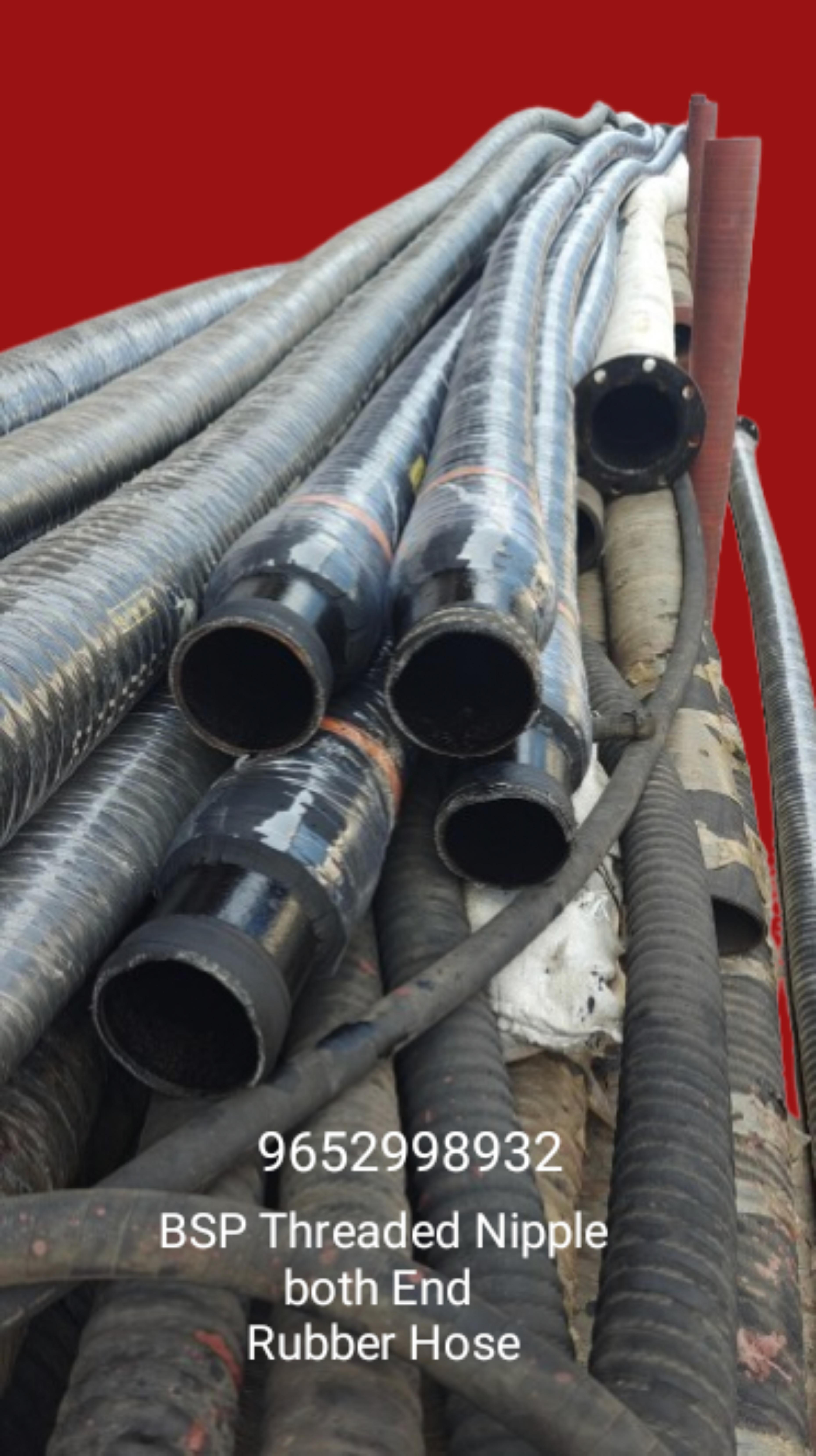 BSP Threated Nipple Rubber Hose