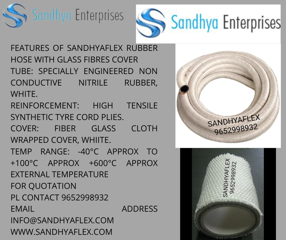 Fiberglass Furnace  Rubber Hose