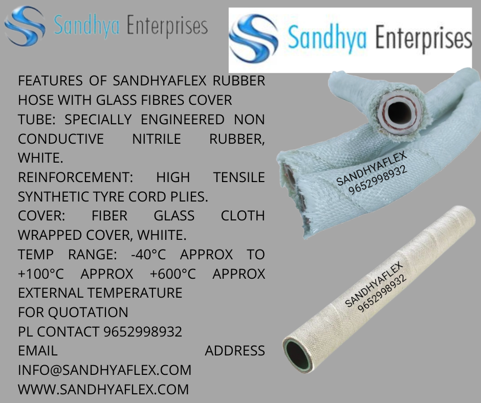 Fiberglass Furnace  Rubber Hose