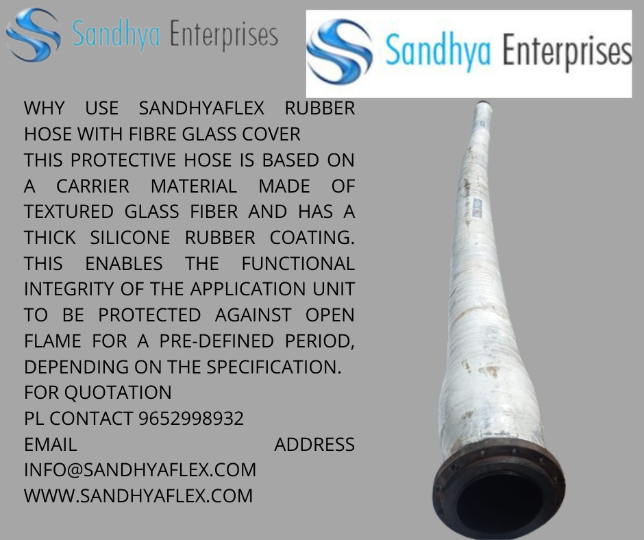 Fiberglass Furnace  Rubber Hose