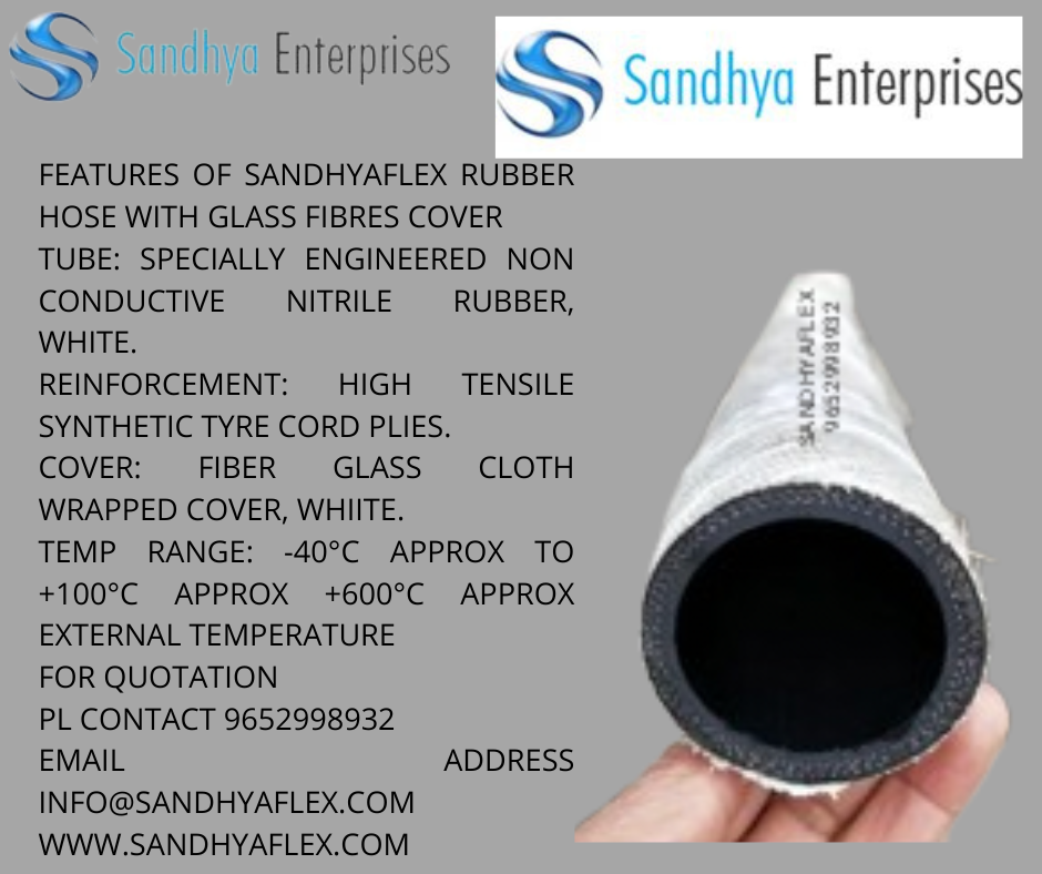 Fiberglass Furnace  Rubber Hose