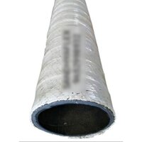 Glass Fiber Rubber Hose - Color: Silvar