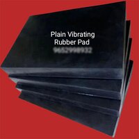 Plain Vibrating Rubber Pad