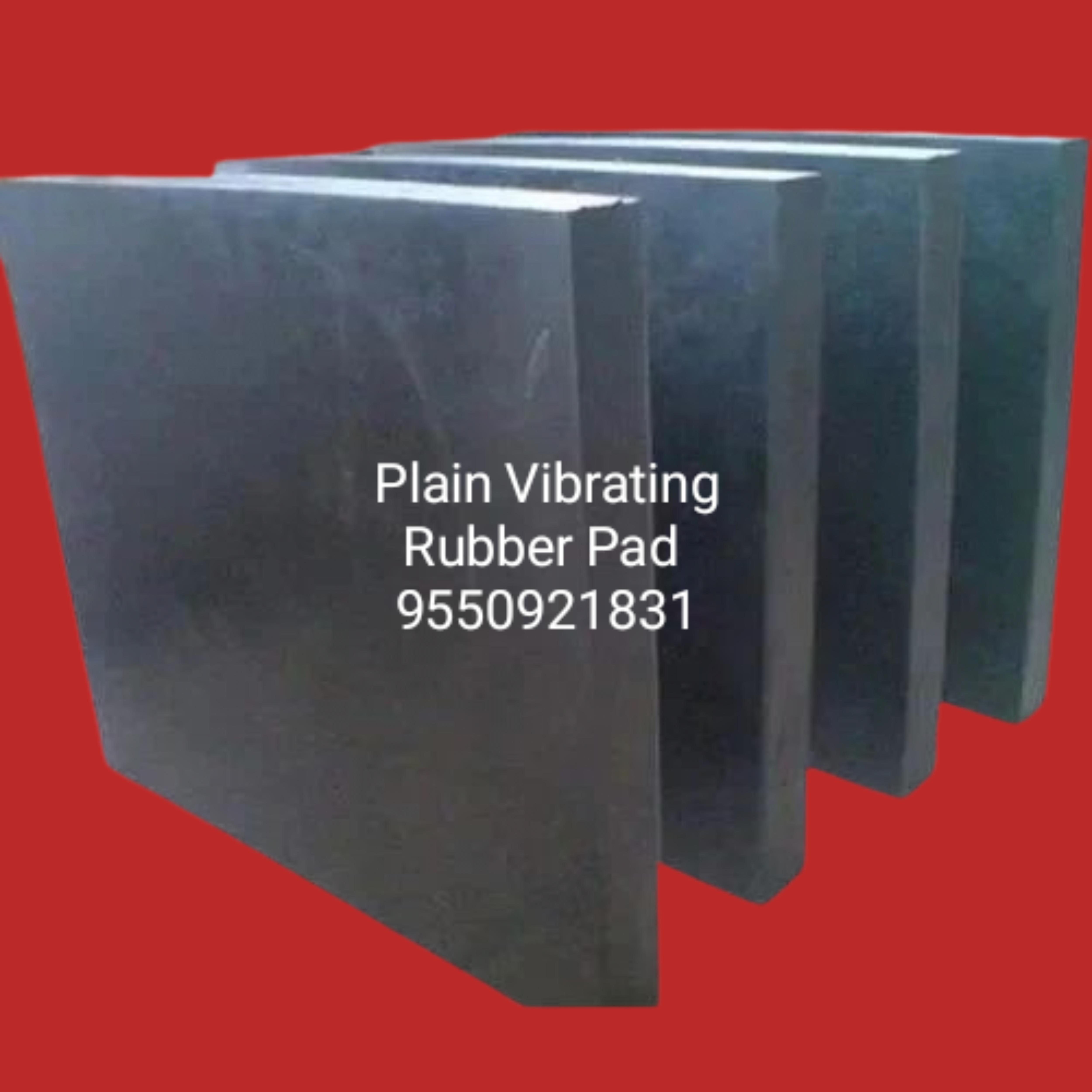 Plain Vibrating Rubber Pad