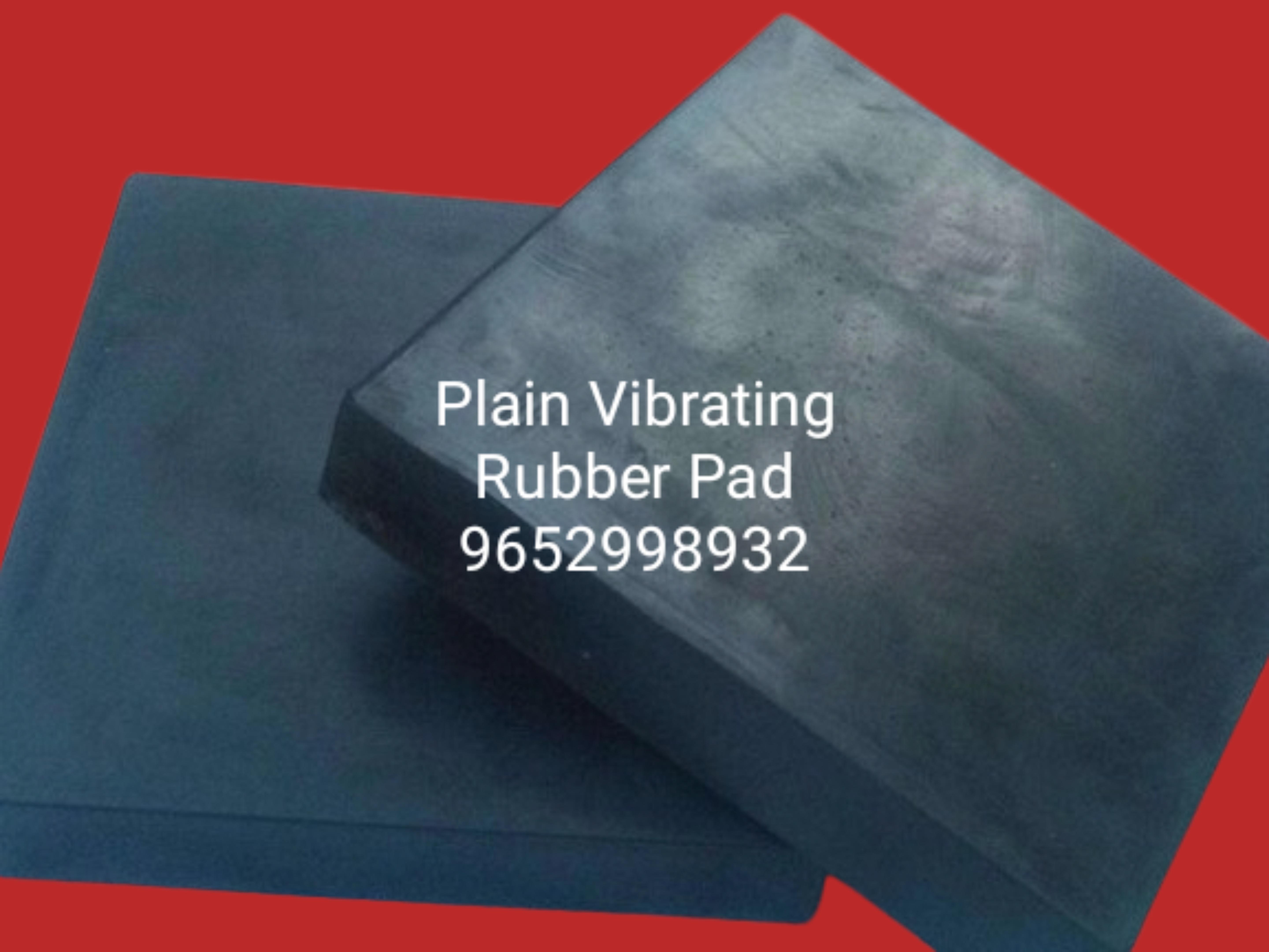 Plain Vibrating Rubber Pad