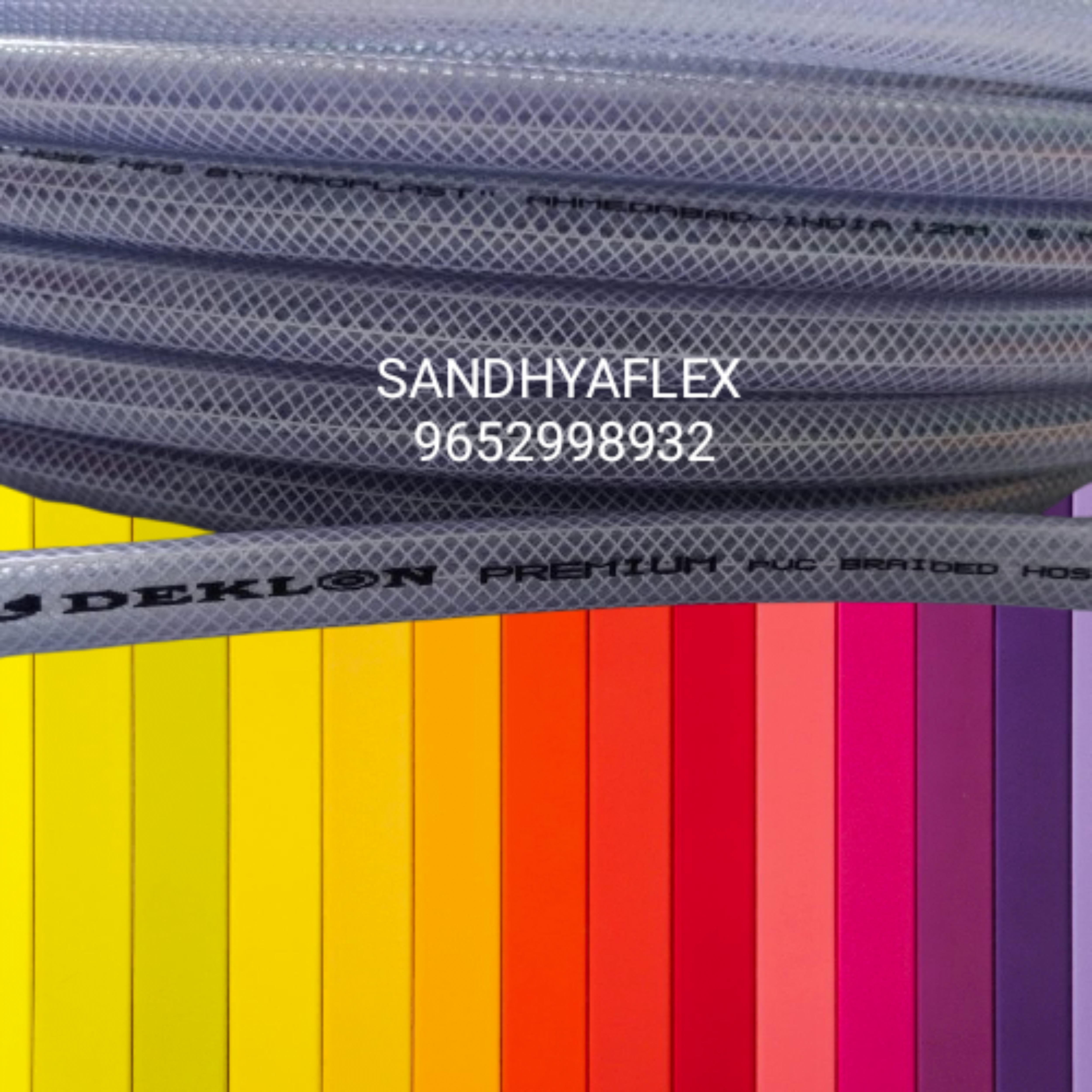 Transparent PVC Braided Pipe