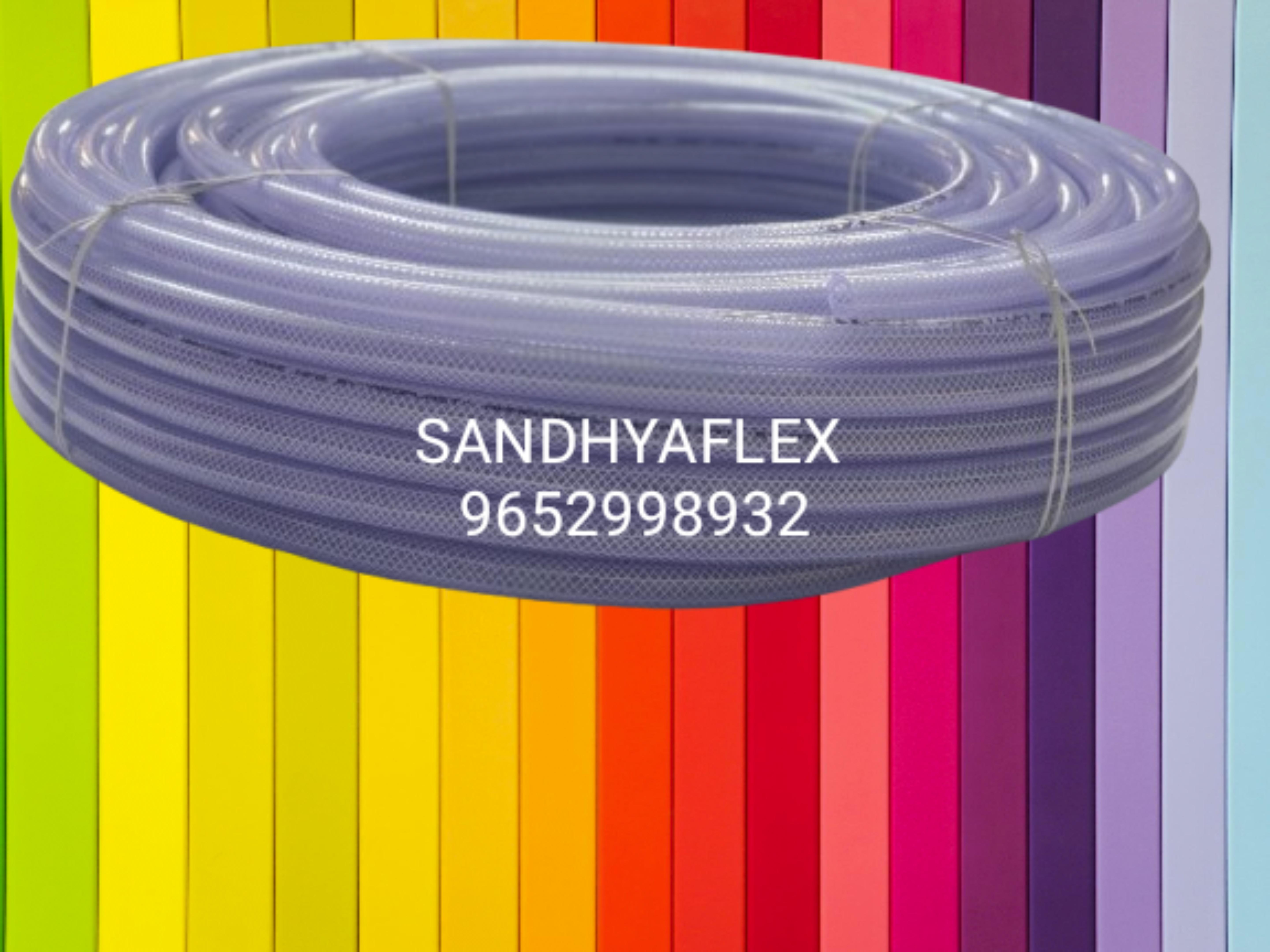 Transparent PVC Braided Pipe