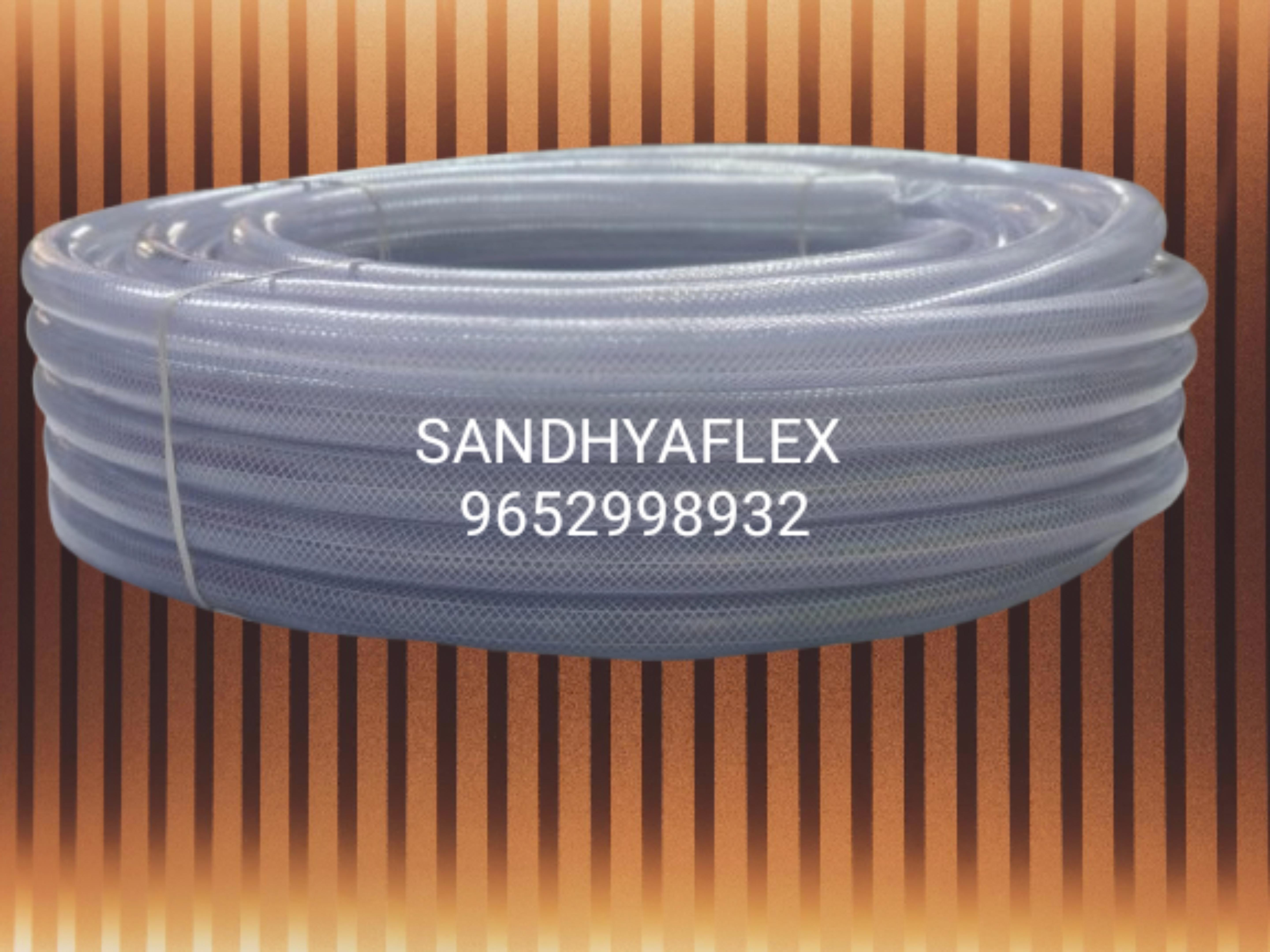 Transparent PVC Braided Pipe