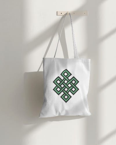 Canvas Shopping Bag - Color: Different Available