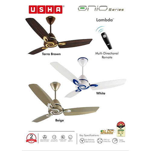 Usha Ceiling Fans - Color: Multicolor