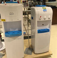 Voltas Water Dispenser - High-quality Plastic, 220v Voltage, Sleek White Color - Hot & Cold Type With Modern Design And Warranty