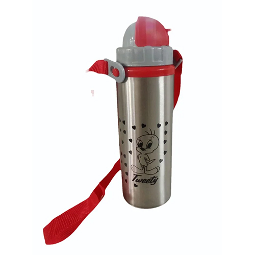 Kids Steel Water Bottle - Capacity: 500 Milliliter (Ml)